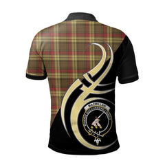 Clan MacMillan Old Weathered Tartan Polo Shirt - Believe In Me Style GE86 MacMillan Old Weathered Tartan Tartan Polo   