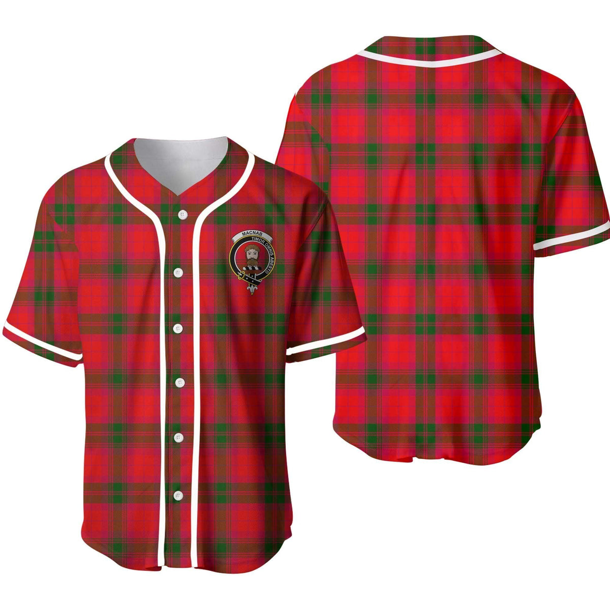 Clan MacNab Tartan Unisex Baseball Jersey AN25NM60 Clan MacNab Tartan Today   