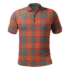 Clan MacNab Ancient Tartan Polo Shirt TV50 MacNab Ancient Tartan Tartan Polo   