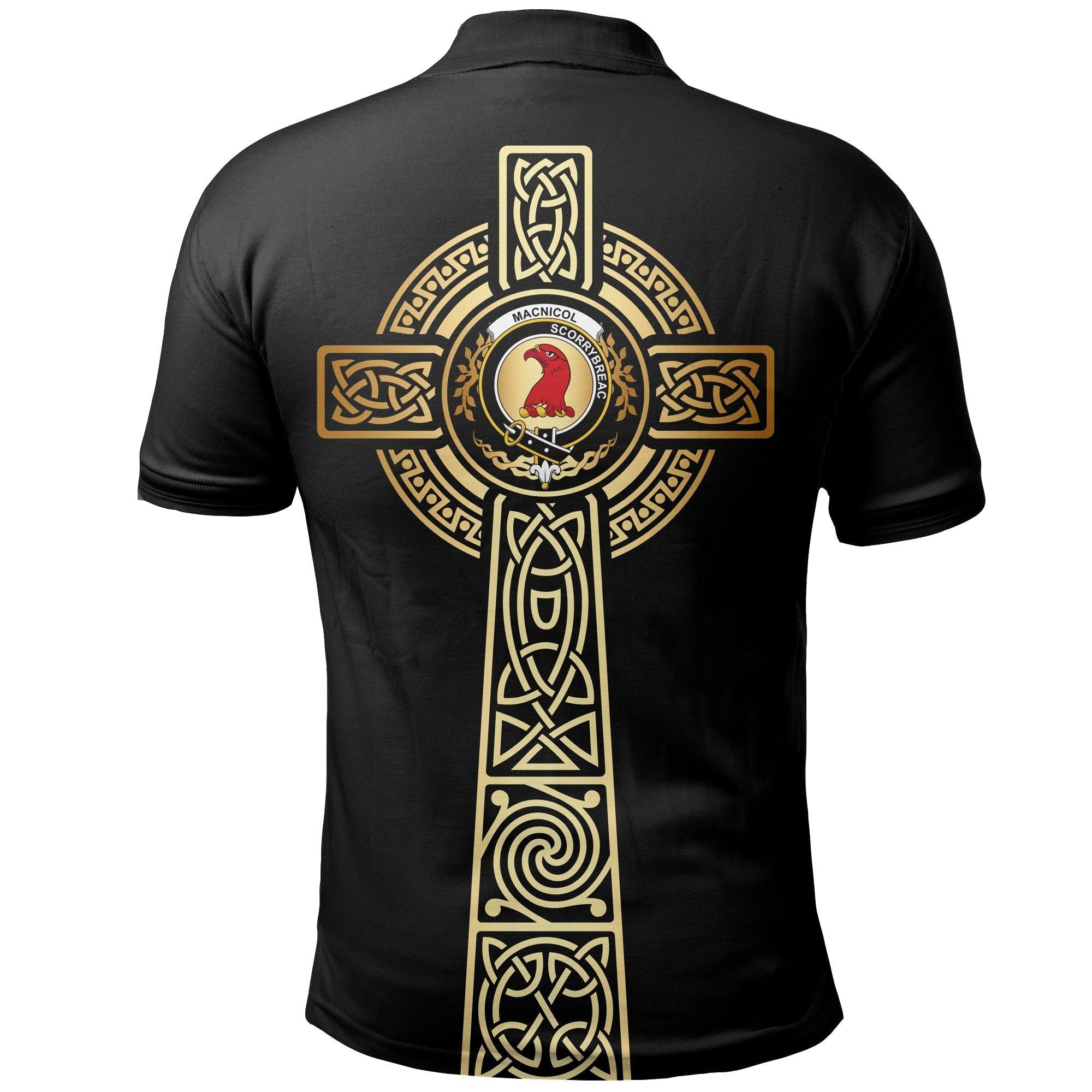 Clan MacNicol (of Scorrybreac) Clan Unisex Polo Shirt - Celtic Tree Of Life QO11 MacNicol (of Scorrybreac) Tartan Tartan Polo   