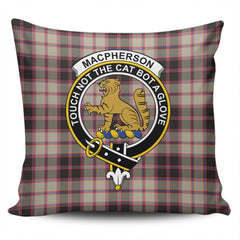 Clan MacPherson Hunting Ancient Tartan Crest Pillow Cover UR28 Clan MacPherson Tartan Today   