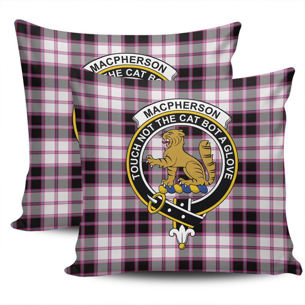 Clan MacPherson Hunting Modern Tartan Crest Pillow Cover IH87 Clan MacPherson Tartan Today   