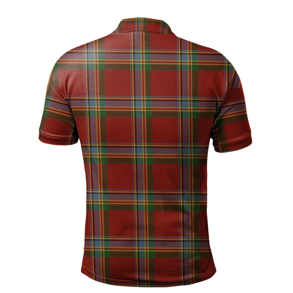 Clan MacPherson 02 Tartan Polo Shirt SN93 MacPherson 02 Tartan Tartan Polo   