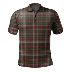 Clan MacPherson 9 Tartan Polo Shirt FK44 MacPherson 9 Tartan Tartan Polo   