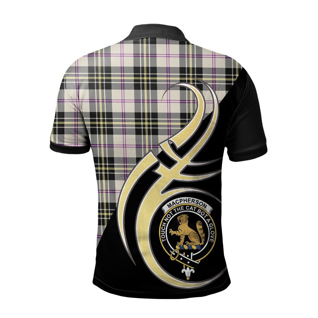 Clan MacPherson Dress Ancient Tartan Polo Shirt - Believe In Me Style KM19 MacPherson Dress Ancient Tartan Tartan Polo   