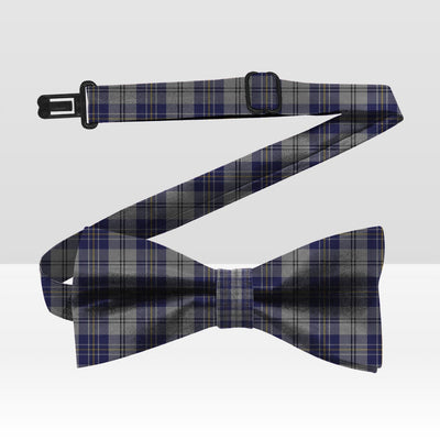Clan MacPherson Dress Blue Tartan Bow Tie LK91