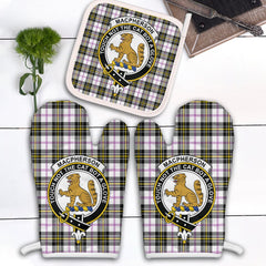 Clan MacPherson Dress Modern Tartan Crest Oven Mitt And Pot Holder (2 Oven Mitts + 1 Pot Holder) FJ16 Clan MacPherson Tartan Today   