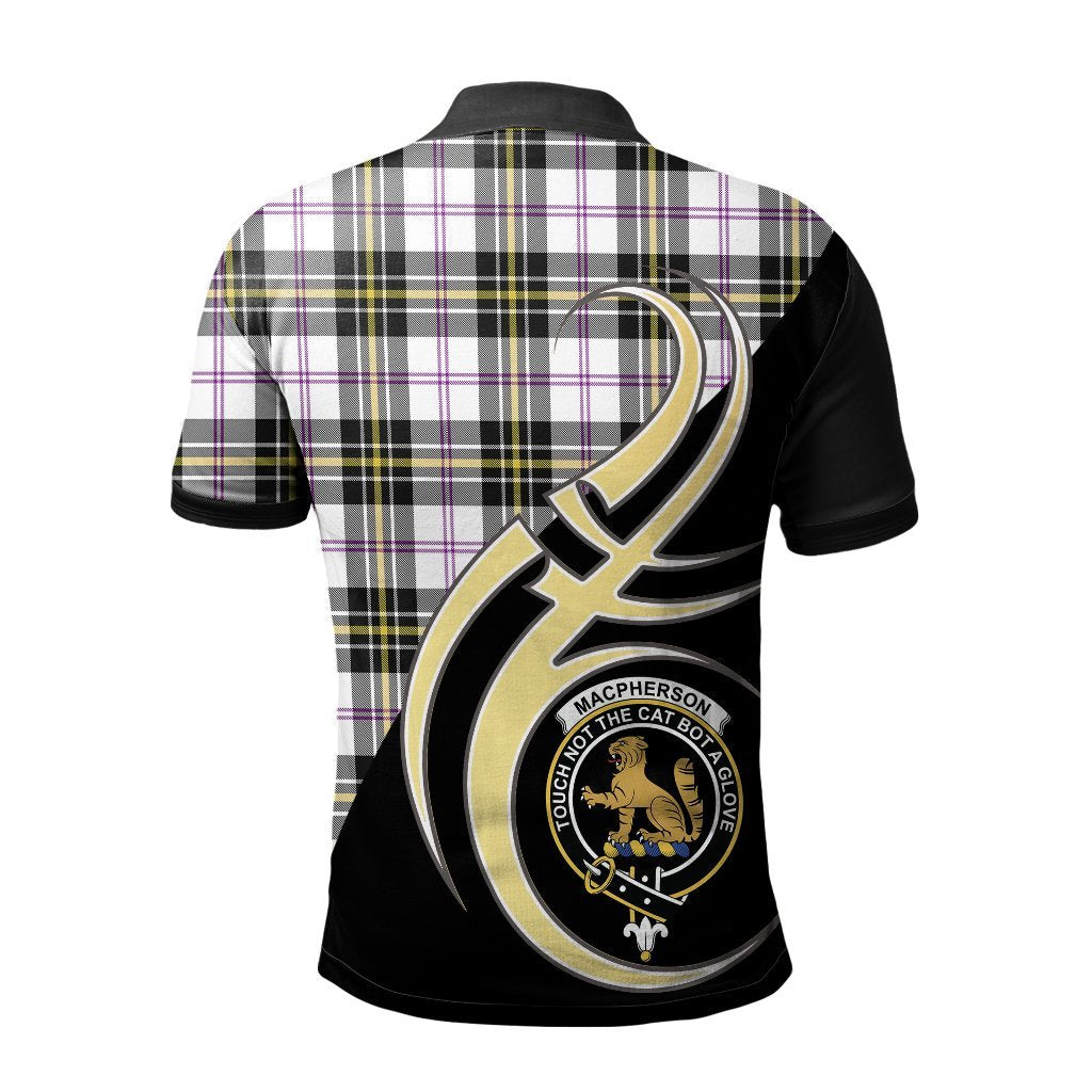 Clan MacPherson Dress Modern Tartan Polo Shirt - Believe In Me Style UZ22 MacPherson Dress Modern Tartan Tartan Polo   