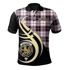 Clan MacPherson Hunting Modern Tartan Polo Shirt - Believe In Me Style GQ40 MacPherson Hunting Modern Tartan Tartan Polo   