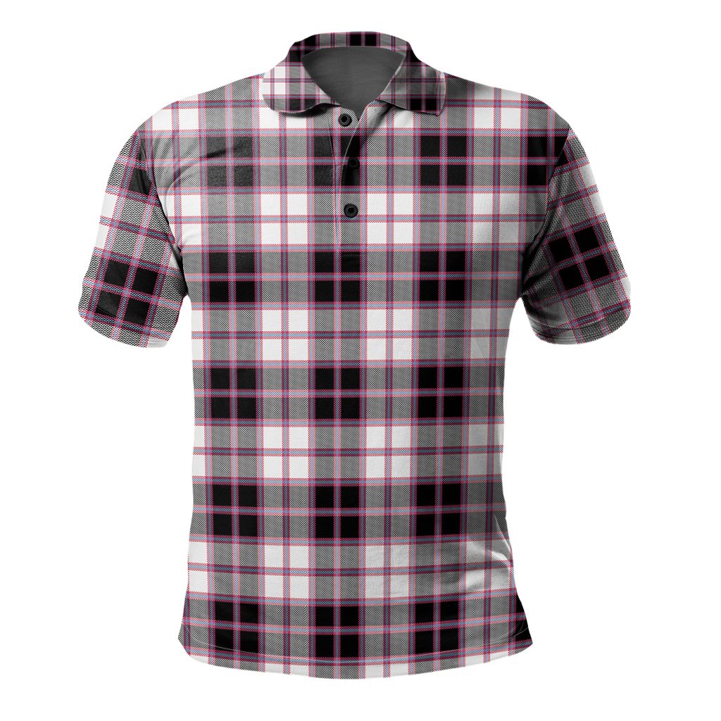 Clan MacPherson Hunting Modern Tartan Polo Shirt QY85 MacPherson Hunting Modern Tartan Tartan Polo   