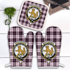 Clan MacPherson Hunting Modern Tartan Crest Oven Mitt And Pot Holder (2 Oven Mitts + 1 Pot Holder) AY80 Clan MacPherson Tartan Today   