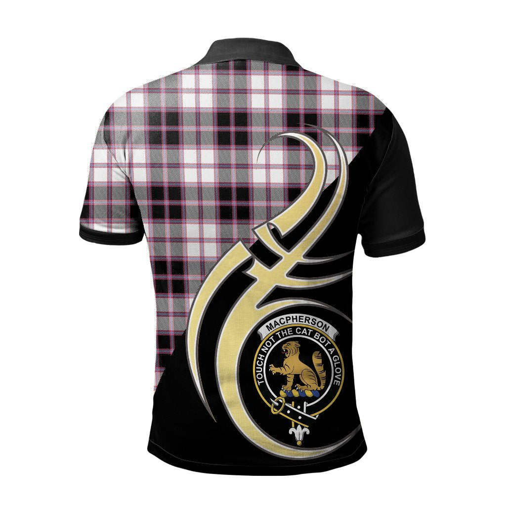 Clan MacPherson Hunting Modern Tartan Polo Shirt - Believe In Me Style GQ40 MacPherson Hunting Modern Tartan Tartan Polo   