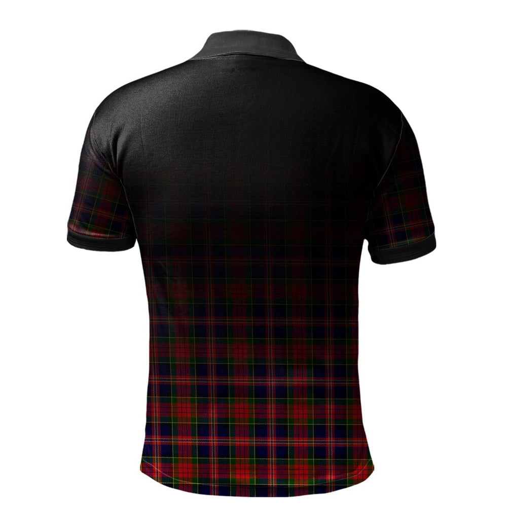 Clan MacPherson Modern Tartan Polo Shirt - Alba Celtic Style GQ71 MacPherson Modern Tartan Tartan Polo   