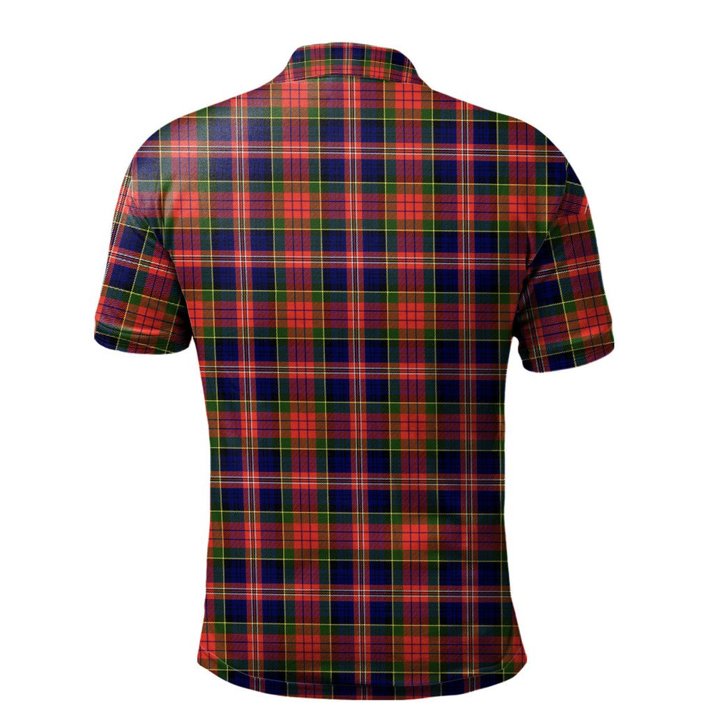 Clan MacPherson Modern Tartan Polo Shirt IB90 MacPherson Modern Tartan Tartan Polo   