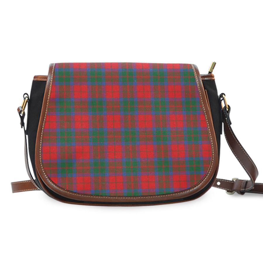Clan MacQuarrie 02 Tartan Saddle Handbags