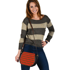 Clan MacQuarrie Modern Tartan Saddle Handbags AO44 Clan MacQuarrie Tartan Today   