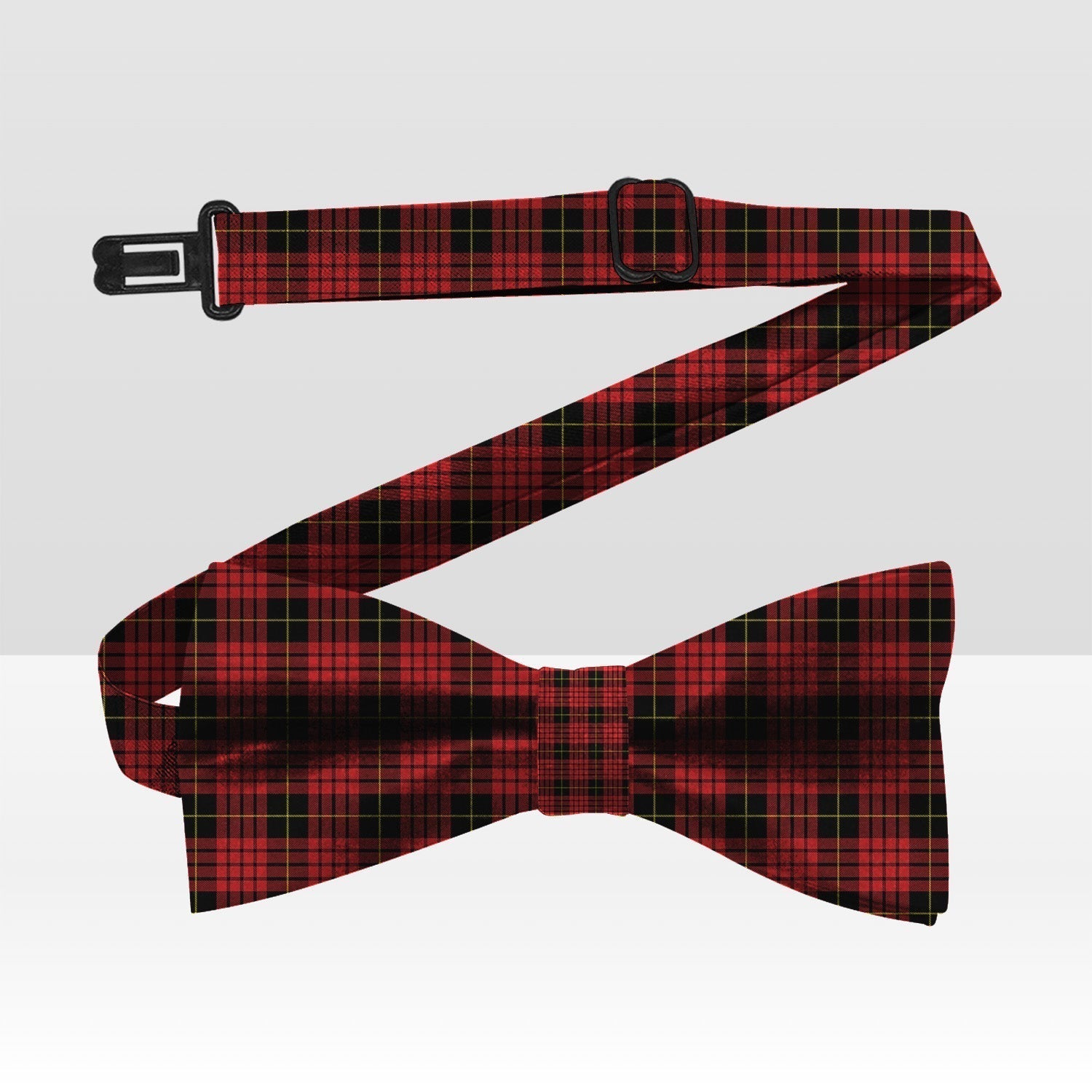Clan MacQueen Modern Tartan Bow Tie JK25 Clan MacQueen Tartan Today   