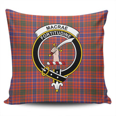 Clan MacRae Ancient Tartan Crest Pillow Cover NB61 Clan MacRae Tartan Today   