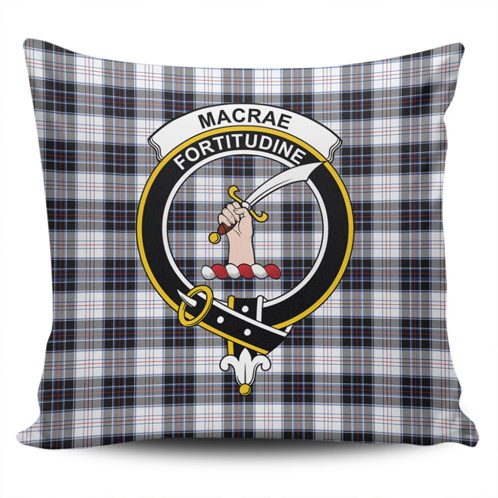 Clan MacRae Dress Modern Tartan Crest Pillow Cover VM33 Clan MacRae Tartan Today   