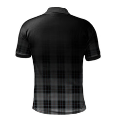 Clan MacRae Dress Tartan Polo Shirt - Alba Celtic Style GQ95 MacRae Dress Tartan Tartan Polo   