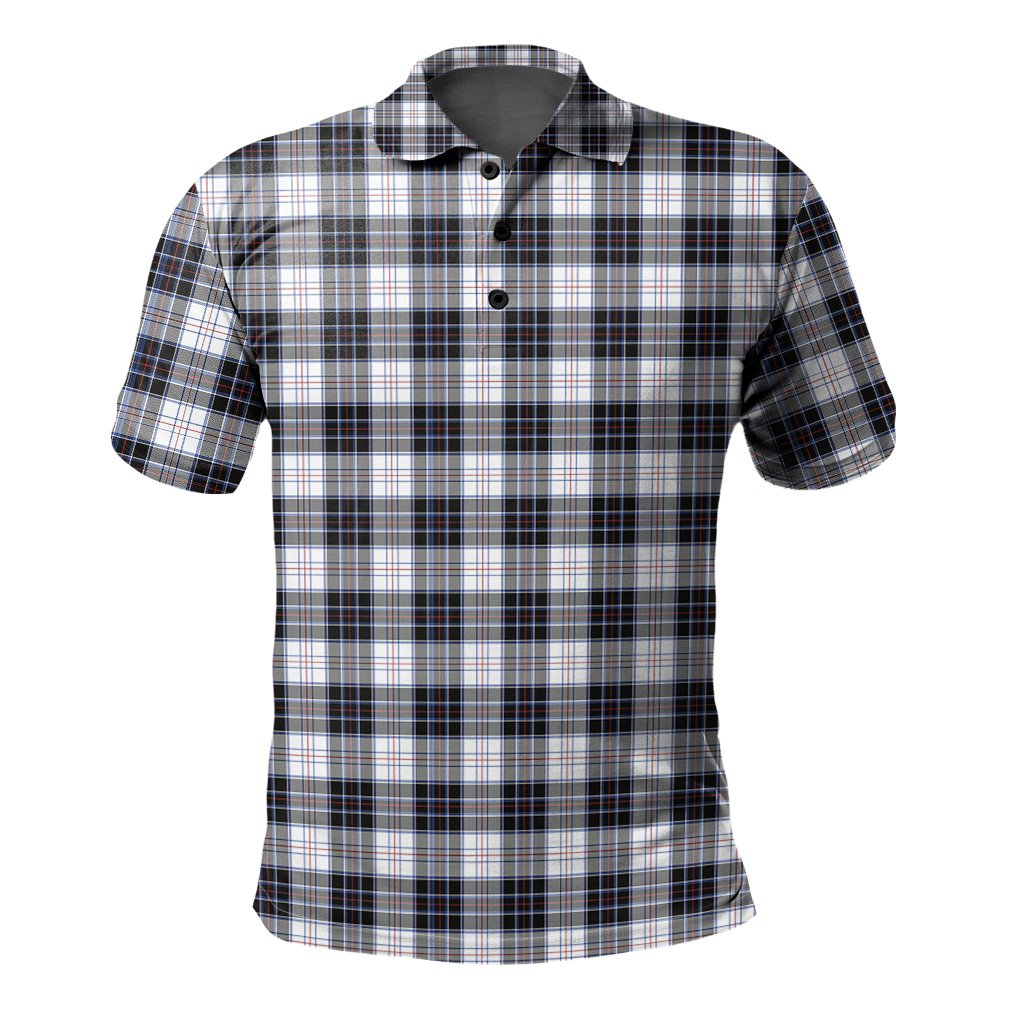 Clan MacRae Dress Modern Tartan Polo Shirt ZE98 MacRae Dress Modern Tartan Tartan Polo   