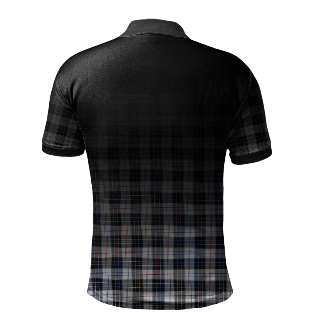 Clan MacRae Dress Modern Tartan Polo Shirt - Alba Celtic Style JP27 MacRae Dress Modern Tartan Tartan Polo   