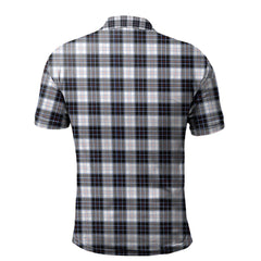 Clan MacRae Dress Modern Tartan Polo Shirt ZE98 MacRae Dress Modern Tartan Tartan Polo   