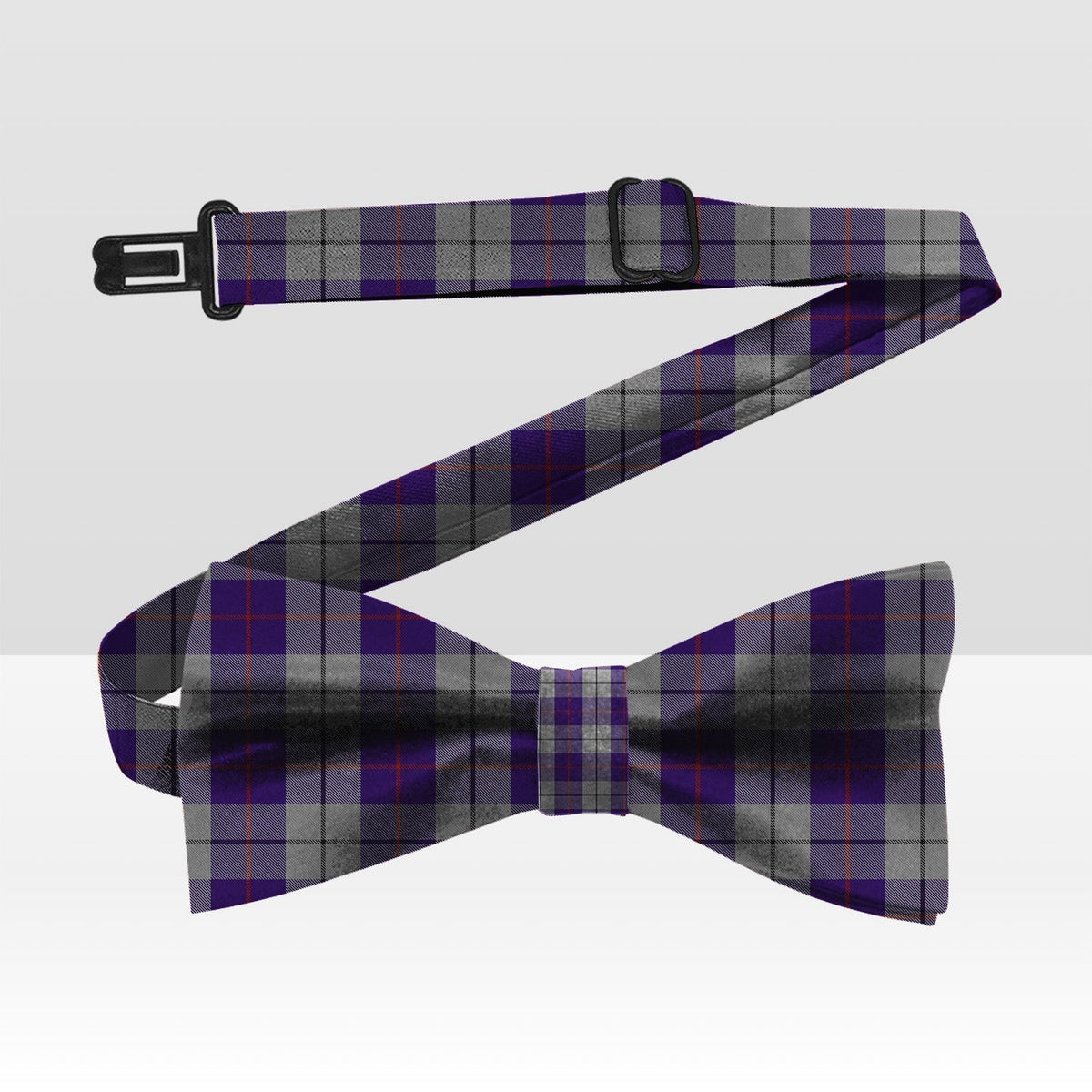 Clan MacRae Dress Purple Tartan Bow Tie GG63 Clan MacRae Tartan Today   