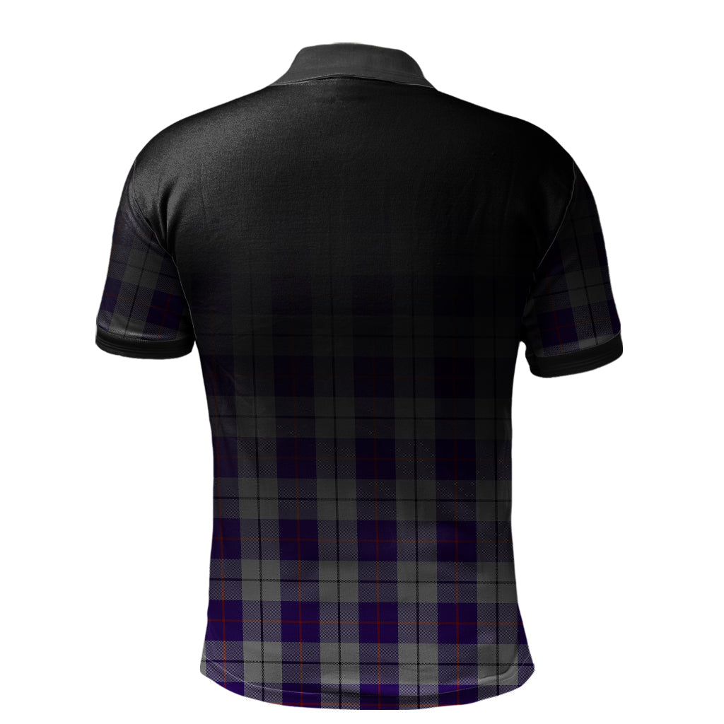 Clan MacRae Dress Purple Tartan Polo Shirt - Alba Celtic Style VL96 MacRae Dress Purple Tartan Tartan Polo   
