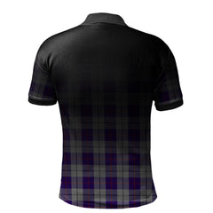 Clan MacRae Dress Purple Tartan Polo Shirt - Alba Celtic Style VL96 MacRae Dress Purple Tartan Tartan Polo   