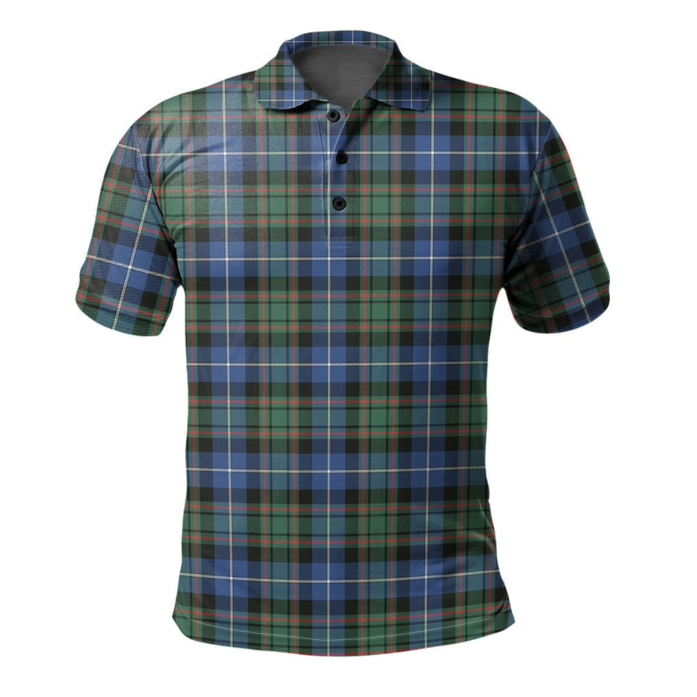 Clan MacRae Hunting Ancient Tartan Polo Shirt IF12 MacRae Hunting Ancient Tartan Tartan Polo   