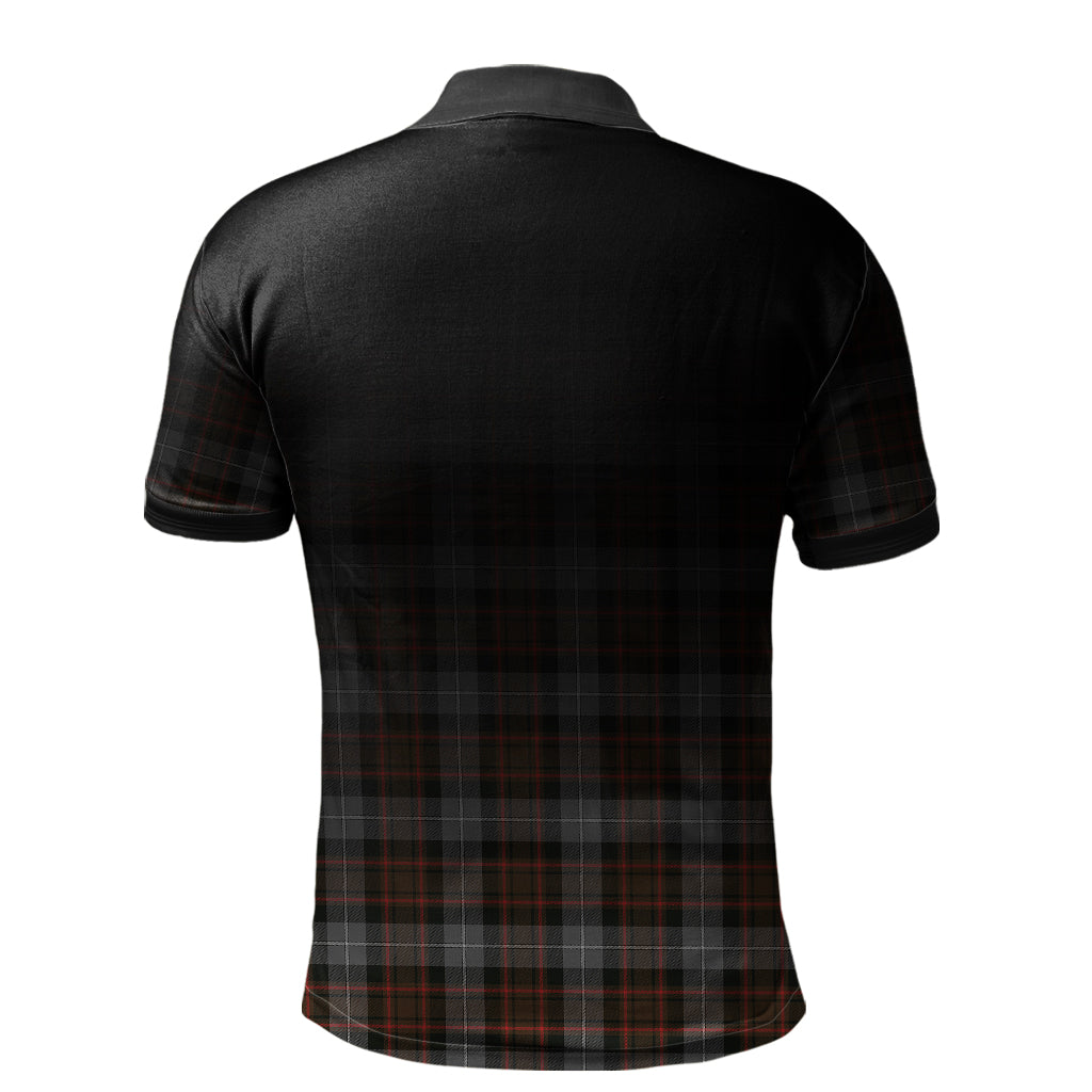 Clan MacRae Hunting Weathered Tartan Polo Shirt - Alba Celtic Style YP88 MacRae Hunting Weathered Tartan Tartan Polo   