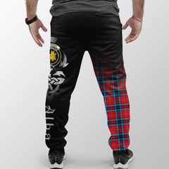 Clan MacTavish Modern Tartan Crest Jogger Sweatpants  Alba Celtic Style PS61 Clan MacTavish Tartan Today   