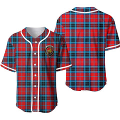 Clan MacTavish Tartan Unisex Baseball Jersey KQ68MG39 Clan MacTavish Tartan Today   