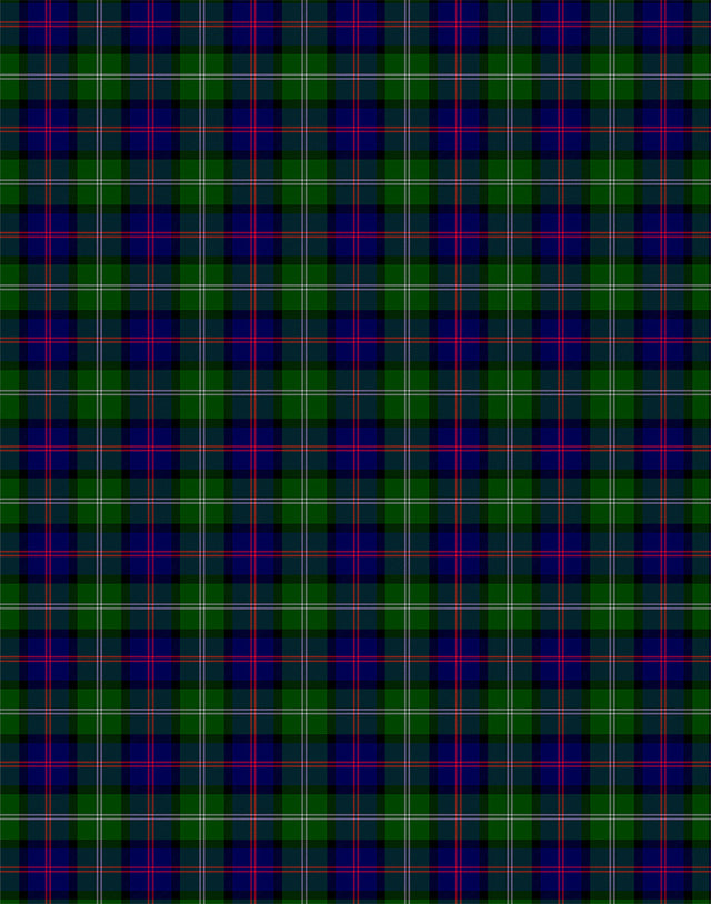 MacThomas tartan swatch