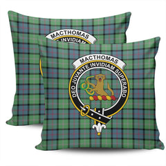Clan MacThomas Ancient Tartan Crest Pillow Cover QQ97 Clan MacThomas Tartan Today   