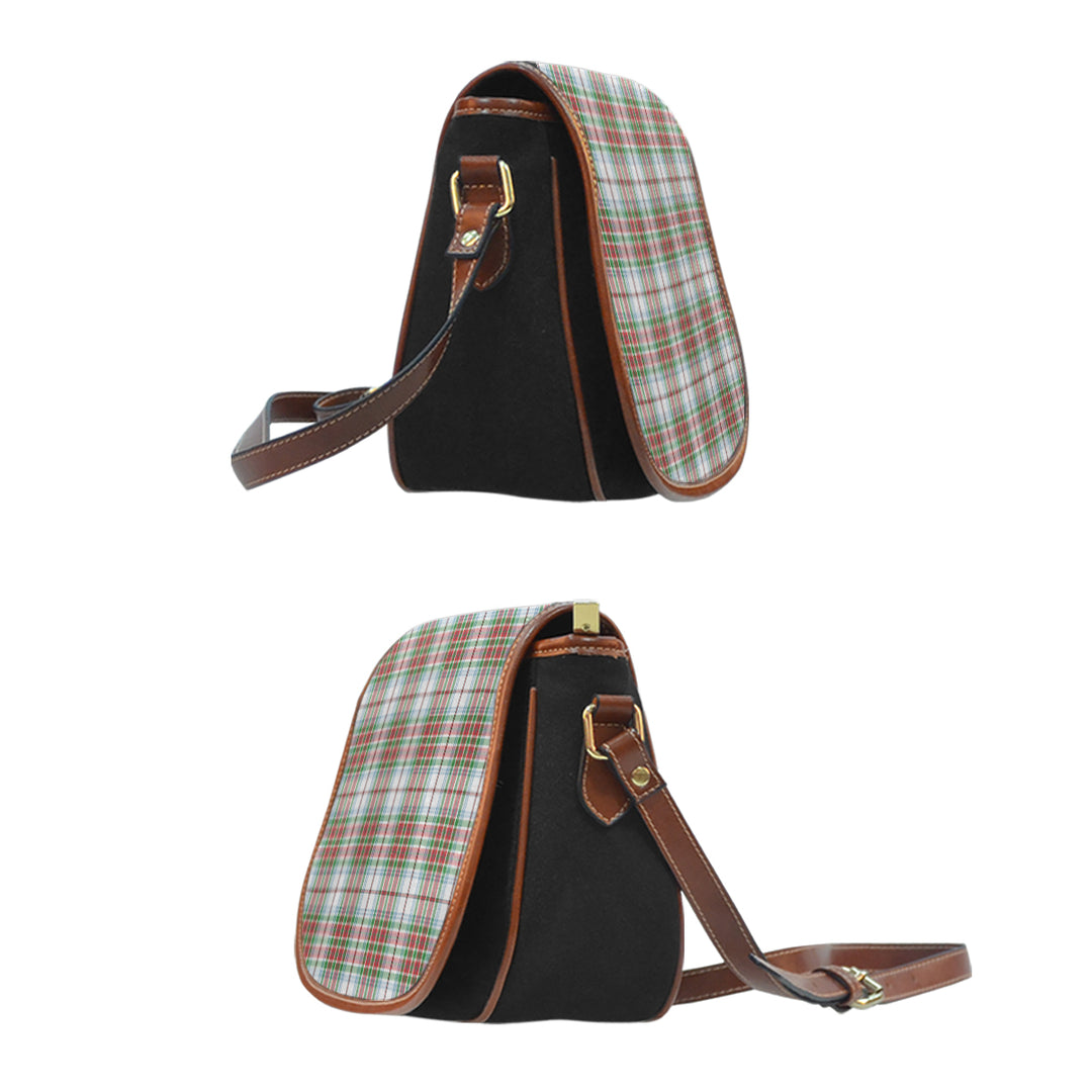 Clan Macbain Dress Tartan Saddle Handbags AX59 Clan MacBain Tartan Today   