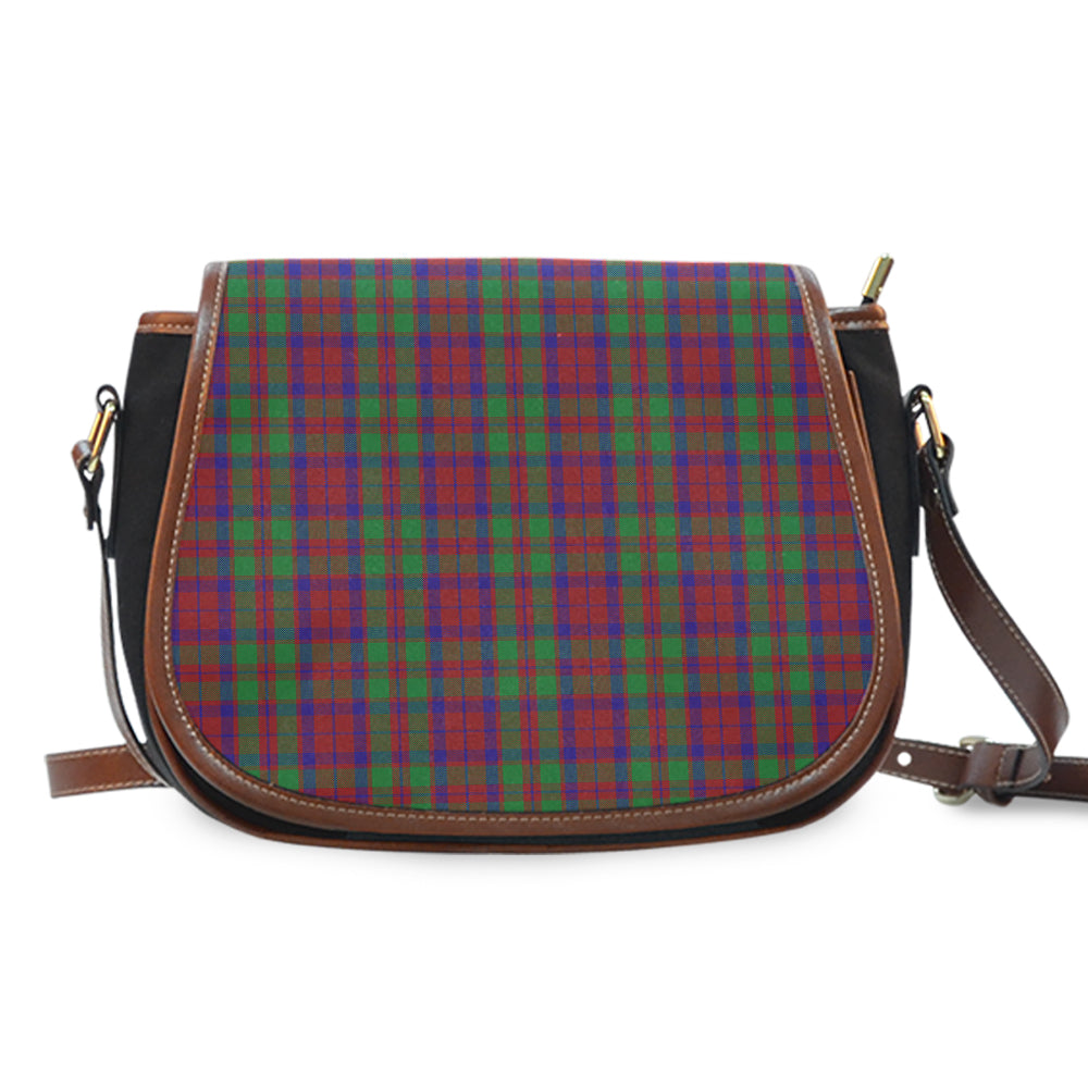 Clan Macbain of Tomatin Tartan Saddle Handbags XA42 Clan MacBain Tartan Today   
