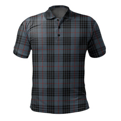 Clan Mackay Blue 01 Tartan Polo Shirt RH12 Mackay Blue 01 Tartan Tartan Polo   