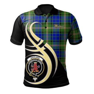 Clan Maitland Tartan Polo Shirt - Believe In Me Style