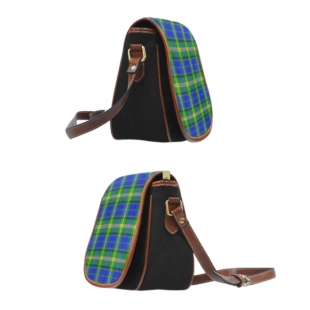 Clan Maitland Tartan Saddle Handbags PF62 Clan Maitland Tartan Today   