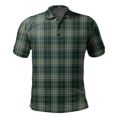 Clan Manx Ellan Vannin Tartan Polo Shirt QV31 Manx Ellan Vannin Tartan Tartan Polo   