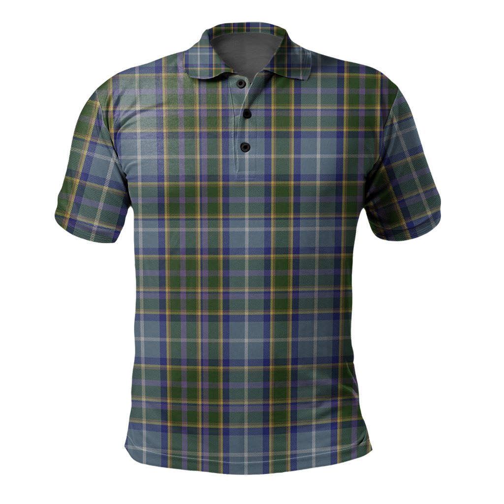 Clan Manx National Tartan Polo Shirt OS75 Manx National Tartan Tartan Polo   