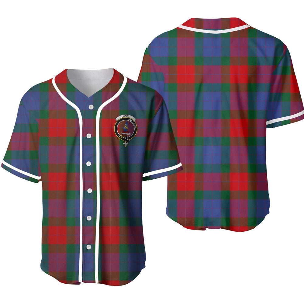 Clan Mar Tartan Unisex Baseball Jersey HR85MW71 Clan Mar Tartan Today   