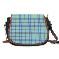 Clan Marshall Tartan Saddle Handbags LP90 Clan Mar Tartan Today   
