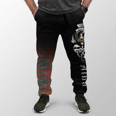 Clan Matheson Ancient Tartan Crest Jogger Sweatpants  Alba Celtic Style DX46 Clan Matheson Tartan Today   