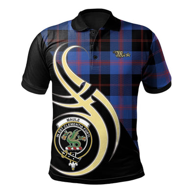 Clan Maule Tartan Polo Shirt - Believe In Me Style