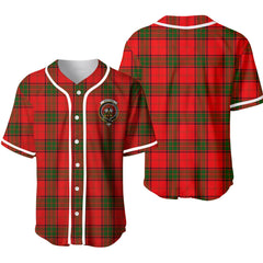Clan Maxtone Tartan Unisex Baseball Jersey QZ92EI59 Clan Maxtone Tartan Today   