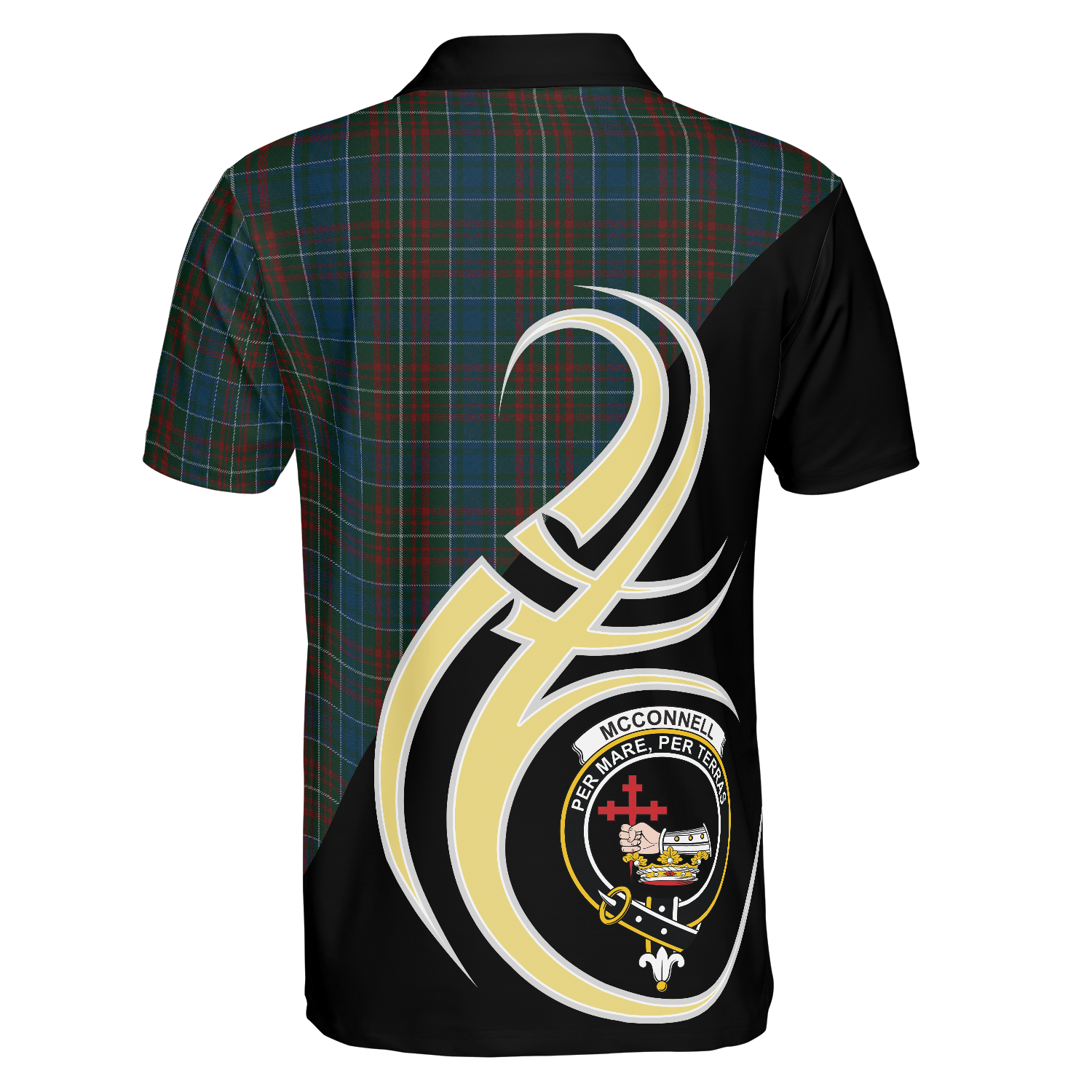 Clan McConnell Tartan Polo Shirt - Believe In Me Style KP71 McConnell Tartan Tartan Polo   