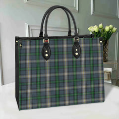 Clan McDowell Tartan Leather Bag WI63 Clan Borthwick Tartan Today   